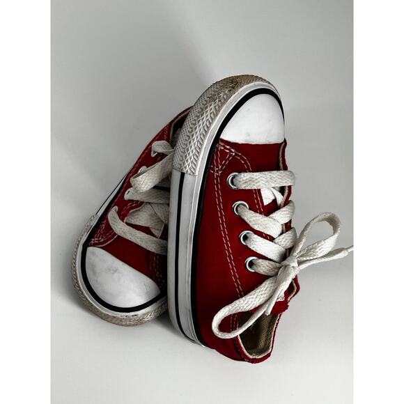 Ralph Lauren Polo 1967 Colorblock Tee (18M) + Converse All Star Red (5C) - Picture 6 of 11